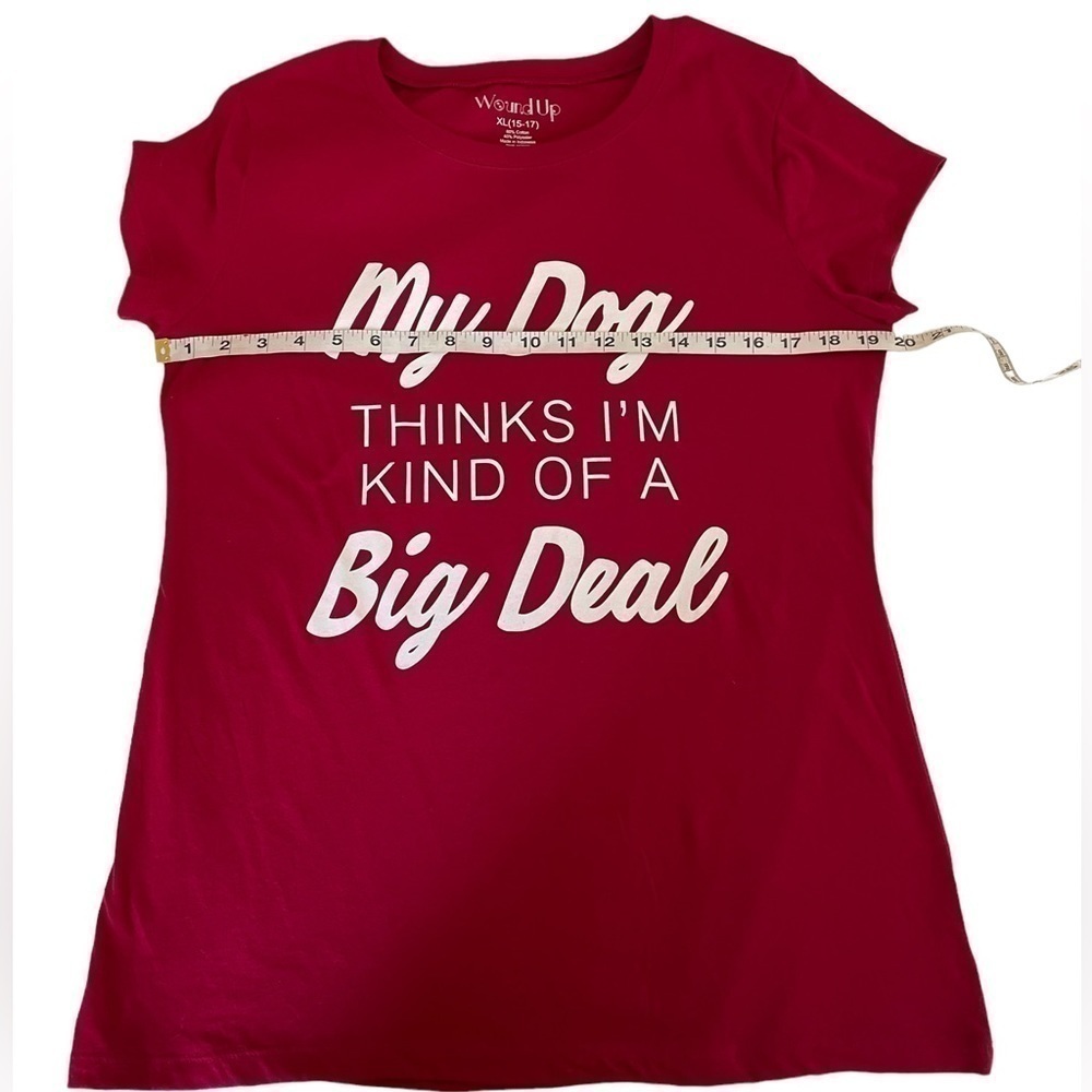𝅺Wound Up Short Sleeve T-Shirt • Used • XL (15-17) Juniors​ - Picture 3 of 6